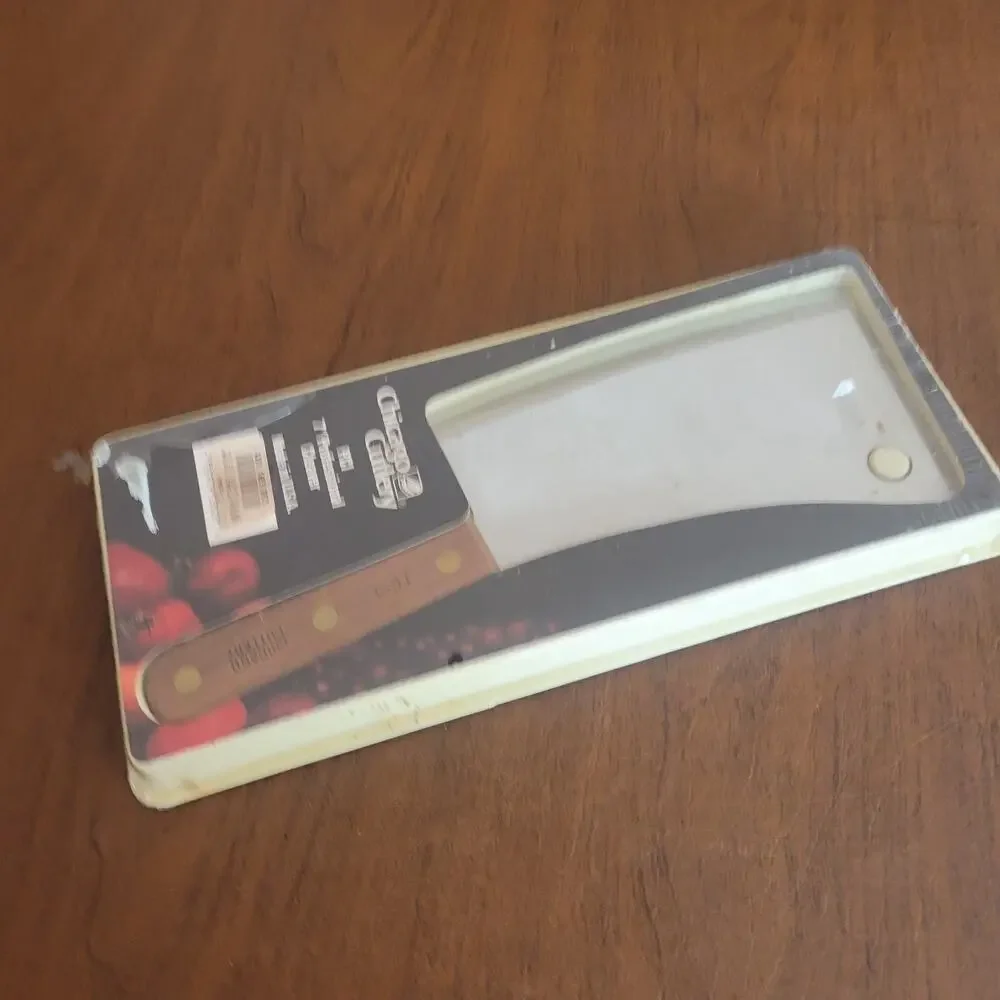 Vintage Chicago Cutlery PC1 Professional 7-Inch Meat Cleaver New